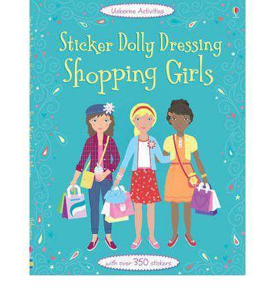Sticker Dolly Dressing Shopping Girls