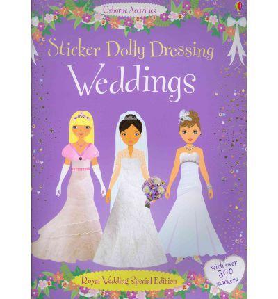 Sticker Dolly Dressing Weddings
