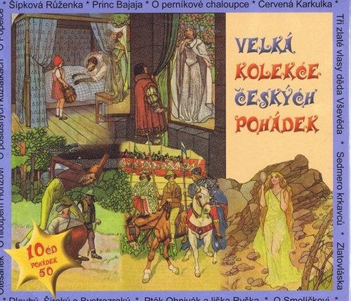 Velká kolekce českých pohádek 10 CD