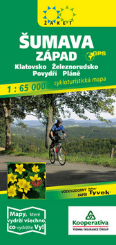 sumava zapad cykloturisticka mapa1:65000