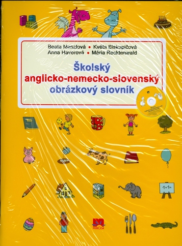 Školský anglicko-nemecko-slovenský obrázkový slovník + CD