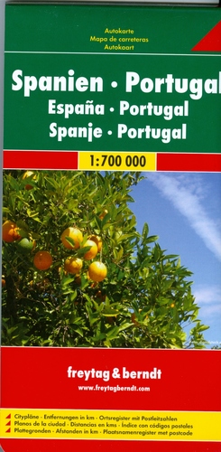 Španielsko, Portugalsko mapa 1:700 tis AK0515