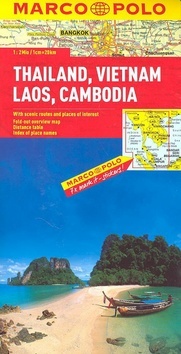 Thajsko, Vietnam, Laos 1:2mil.