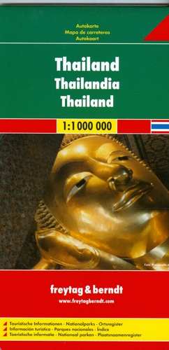 THAJSKO MAPA 1:1MIL.