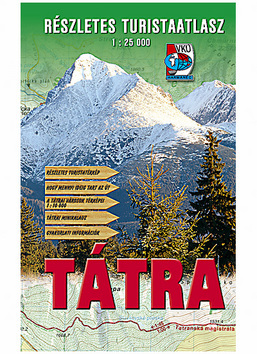 Tatry - turistický atlas 1:25 000 - maď.