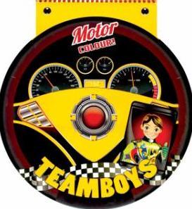 Kniha Teamboys Motor Colour! – volant