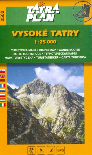 TM 2502 Vysoké Tatry 1:25 000 - slov.