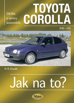 Kniha Toyota Corolla - 8/92 -1/02 - Jak na to? - 88.