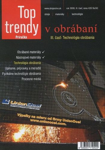 Top trendy v obrábaní III + CD
