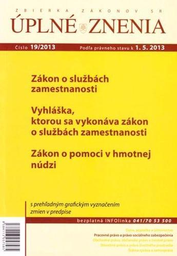 Úplné znenia 19 2013