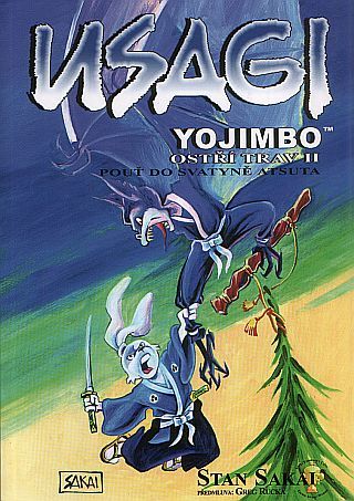 Kniha Usagi Yojimbo - Ostří trav 2 – pouť do svatyně Atsuta