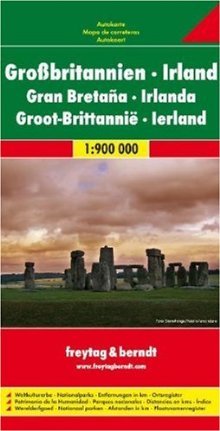 Veľka Británia+Írsko/mapa 1:900T AK02810