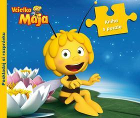 Včieľka Mája Kniha s puzzle