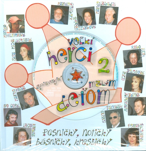 Veľkí herci malým deťom 2 + CD