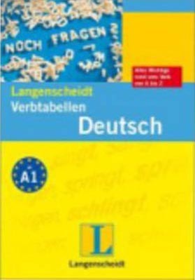 Verb Tabellen Deutsch NB