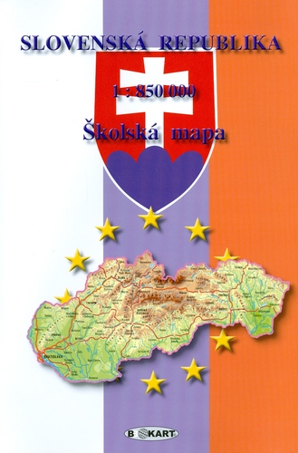 VGM SR 1:850 000 - školská mapa A4/A3