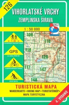 Vihorlatské vrchy - Zemplínska šírava - TM 126 - 1:50 000