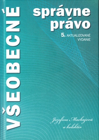 Všeobecné správne právo, 5. aktualizované vydanie