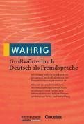Wahrig-Grossworterbuch DaF 2008