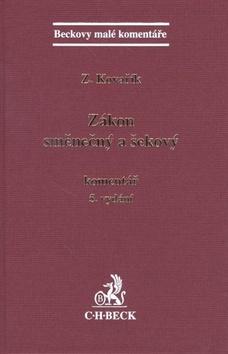 Zákon směnečný a šekový komentář