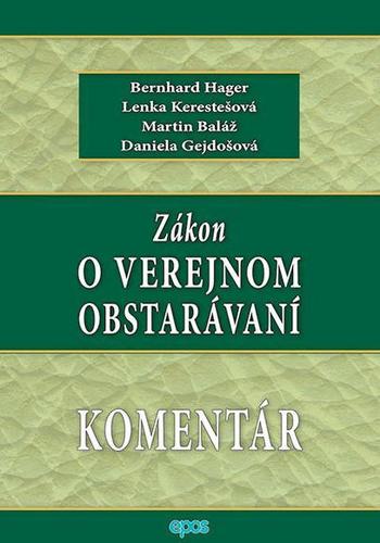 Zákon o verejnom obstarávaní - Komentár