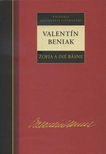 Kniha Žofia a iné básne - Valentín Beniak