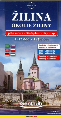 Žilina.Okolie Žiliny 1:12 000