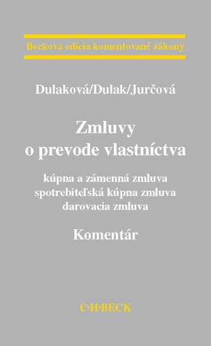 Zmluvy o prevode vlastníctva - kúpna a zámenn