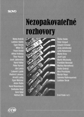 Nezopakovateľné rozhovory kúpite na Panta Rhei