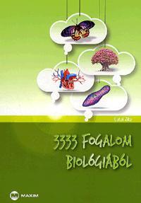 Kniha 3333 fogalom biológiából - Zita Gutai