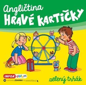 Kniha Angličtina - hravé kartičky - zelený trhák
