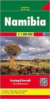 Namibia - mapa 1:1,2 Mil.