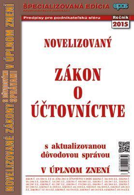 Novelizovaný zákon o účtovníctve 3/15