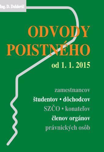 Odvody poistného od 1. 1. 2015