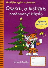 Oszkár, a kistigris - Karácsonyi kifestő