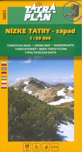 Kniha TM 5003 Nízke Tatry - západ 1:50 000 - slov.