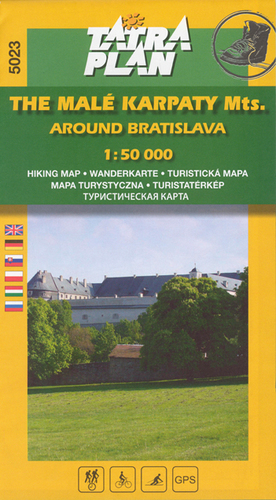 TM 5023 Malé Karpaty, okolie Bratislavy 1:50 000 - angl.