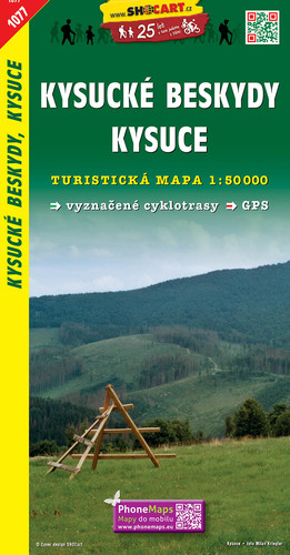TM Kysucké Beskydy.Kysuce 1:50 000
