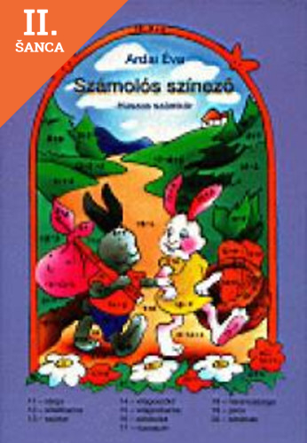 Lacná kniha Számolós színező 1. - Húszas számkör