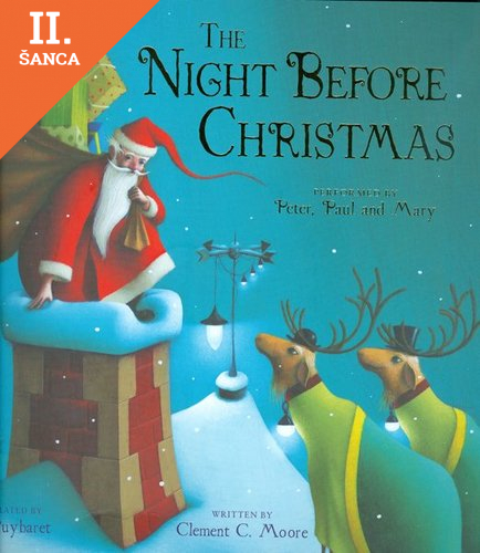 Lacná kniha The Night Before Christmas + CD