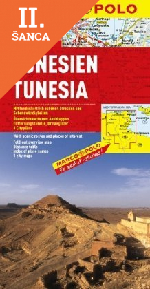 Lacná kniha Tunesien 1:800 000