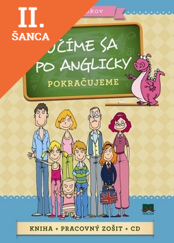 Lacná kniha Učíme sa po anglicky Pokračujeme + Pracovný zošit + CD