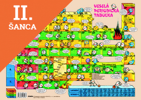 Lacná kniha Veselá periodická tabulka