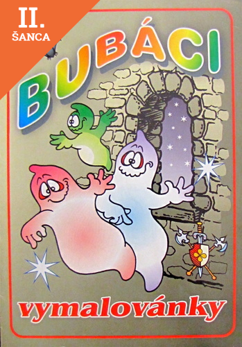 Lacná kniha Bubáci - Vymalovánky