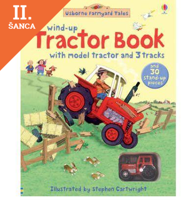Lacná kniha Windup up Tractors
