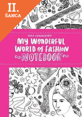 Lacná kniha Wonderful World of Fashion Notebook