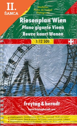 Lacná kniha WIEN REISENPLAN 1:12500 PL60