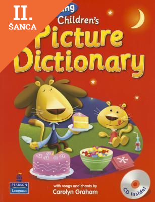 Lacná kniha Young Children's Picture Dictionary + CD