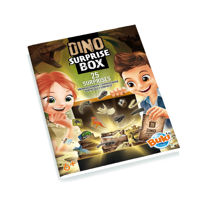 Dino box 25 vrecúšok s prekvapením