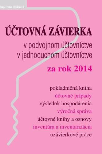 Účtovná závierka za rok 2014